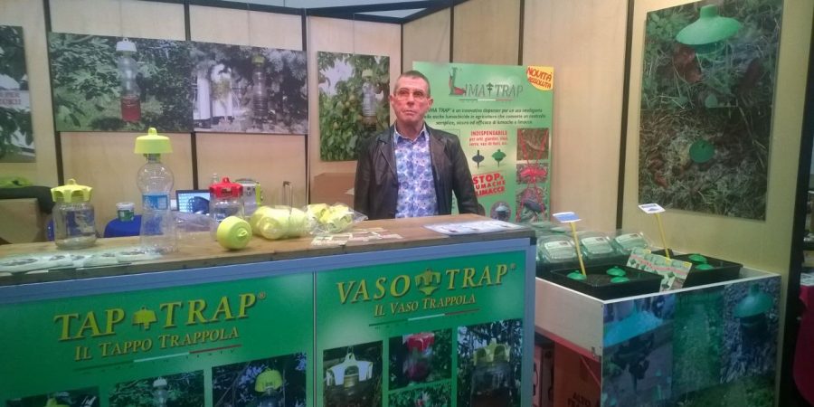 Stand at the agricultural fair